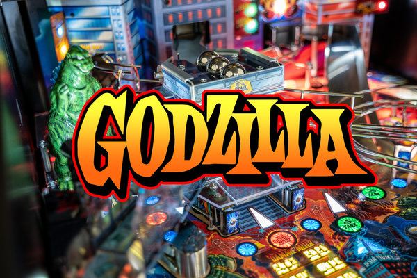 Godzilla Logo Stern Pinball King of the Monsters Flipperautomat