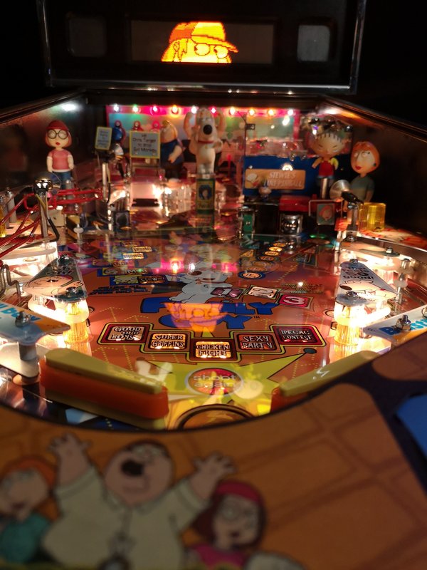 Family Guy Stern Pinball Playfield Protector