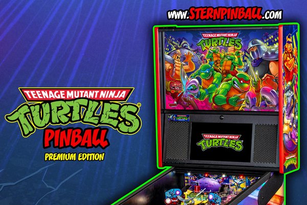 Turtles Pinball Teenage Mutant Ninja Flipperautomat