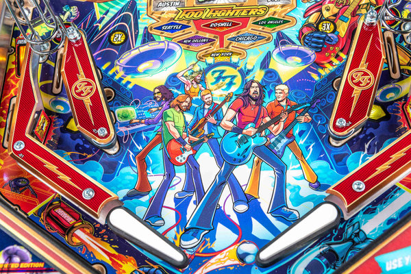 Foo Fighters Limited Edition Stern Pinball