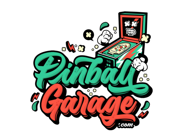 Pinball Garage Logo www.pinball-garage.com Flipperautomat